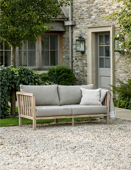 Camden 2 Seater Natural Sofa