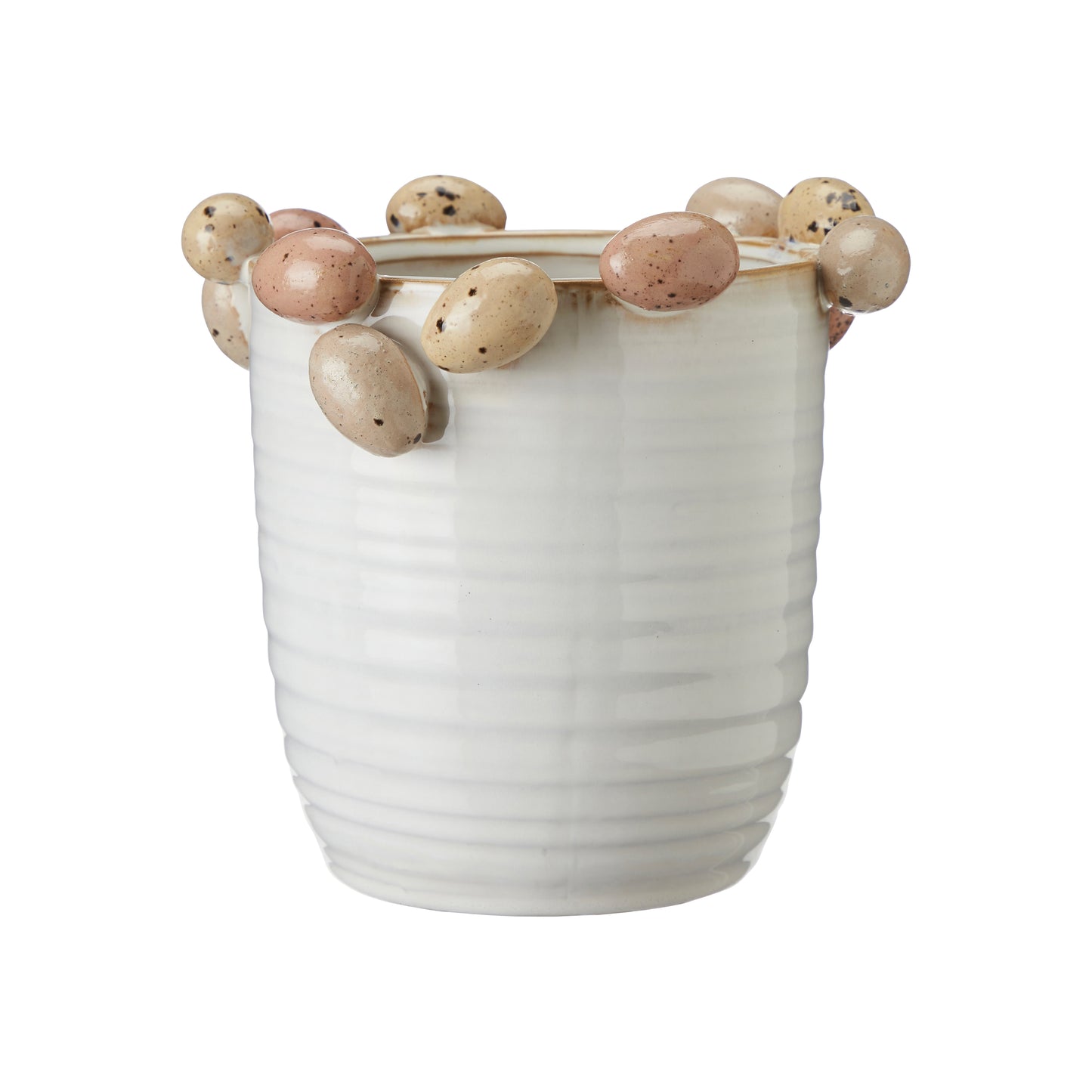 Speckled Egg Pot