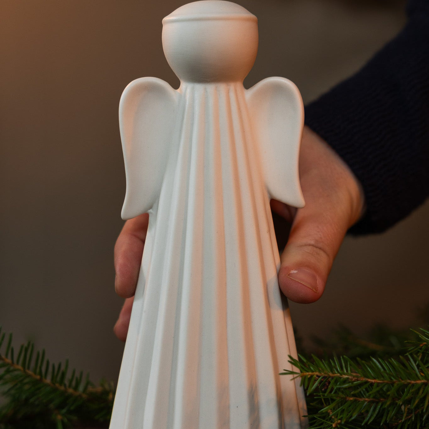 Large Ceramic Angel