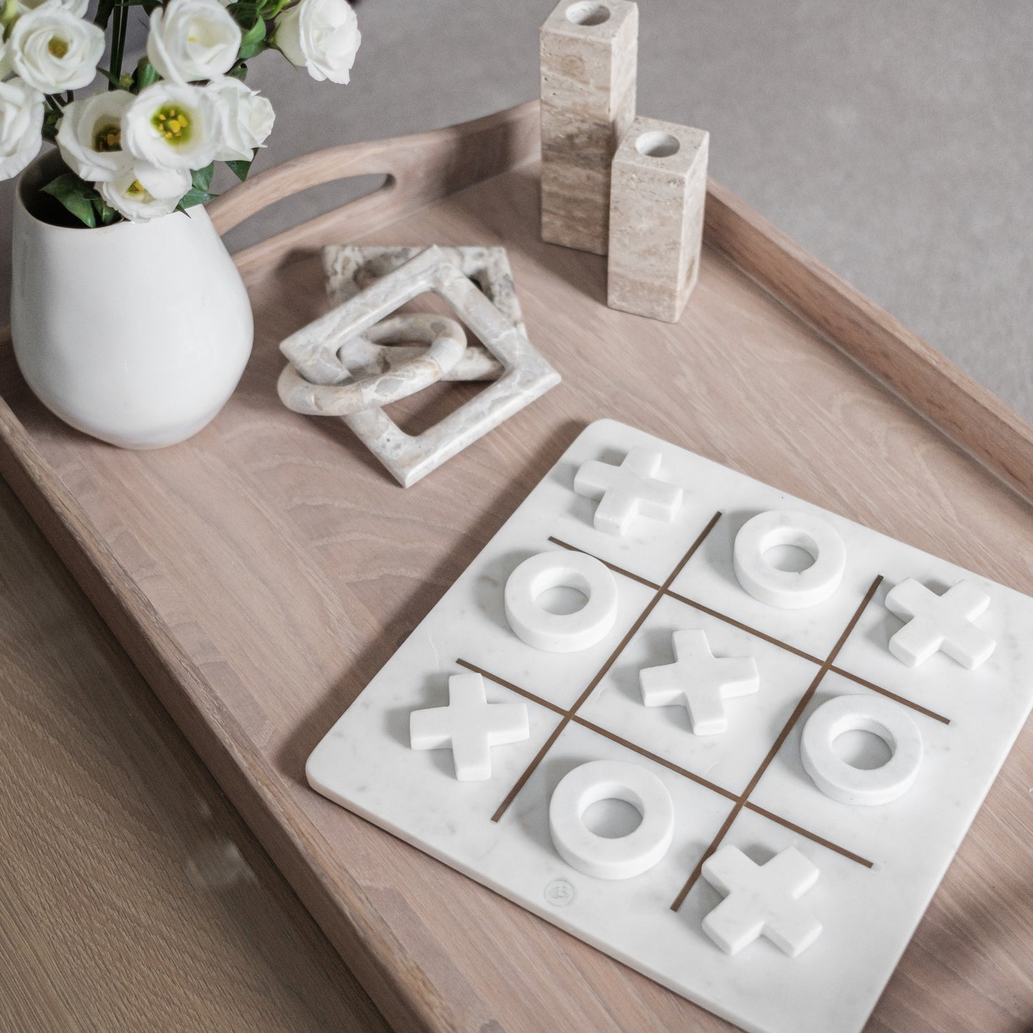Marble Tic Tac Toe
