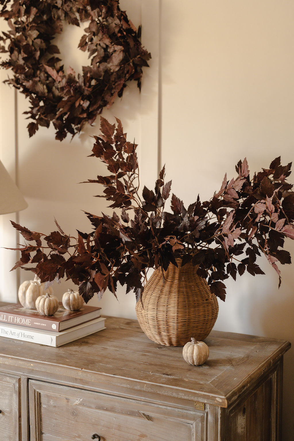 Luxury Burgundy Cimcifuga Autumn Branch