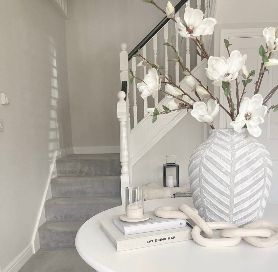 Bloomville Stone Vase