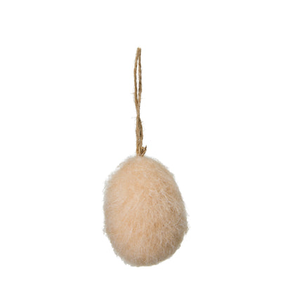 Set of 6 Mixed Hanging Felt Eggs