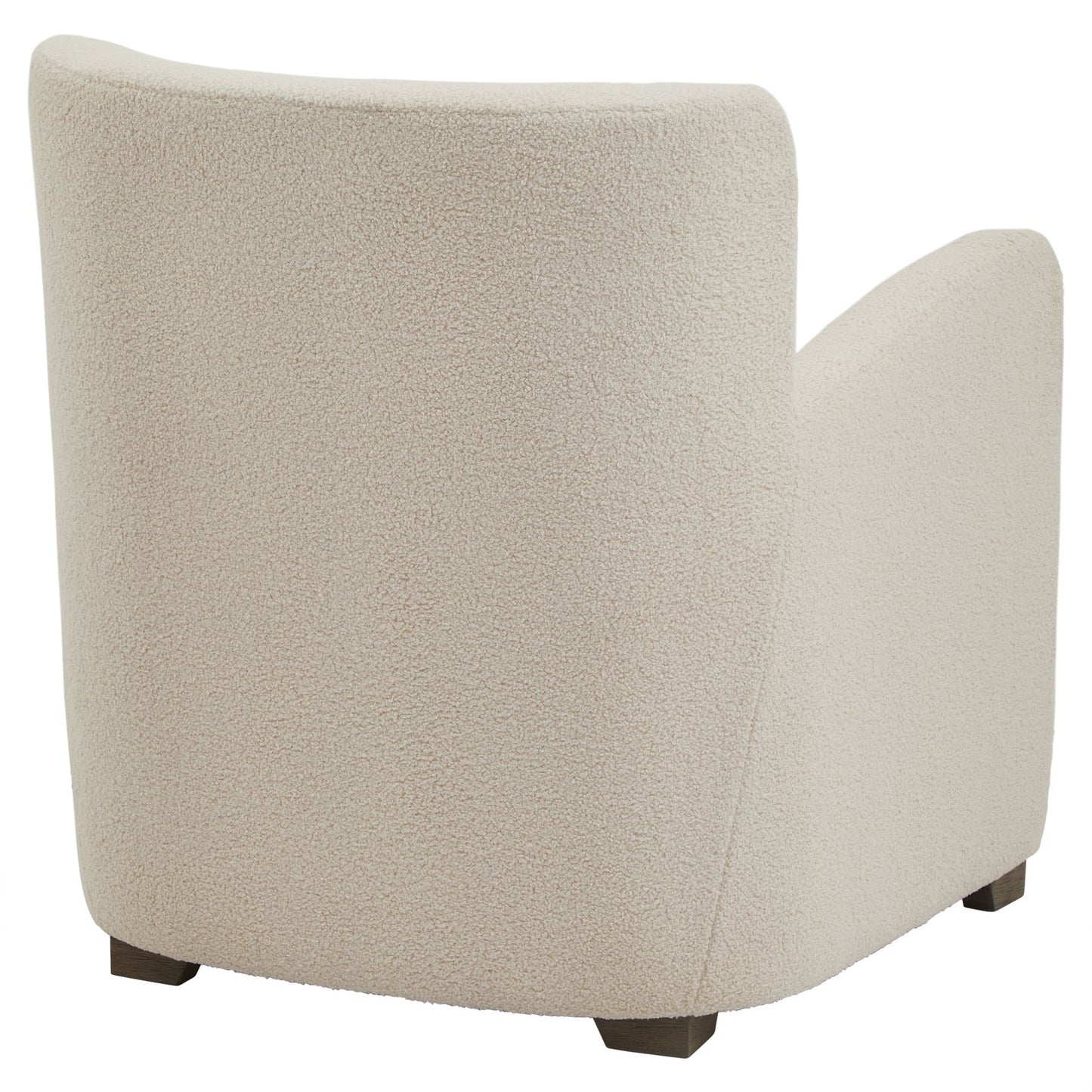 Boucle Lounge Chair Cream