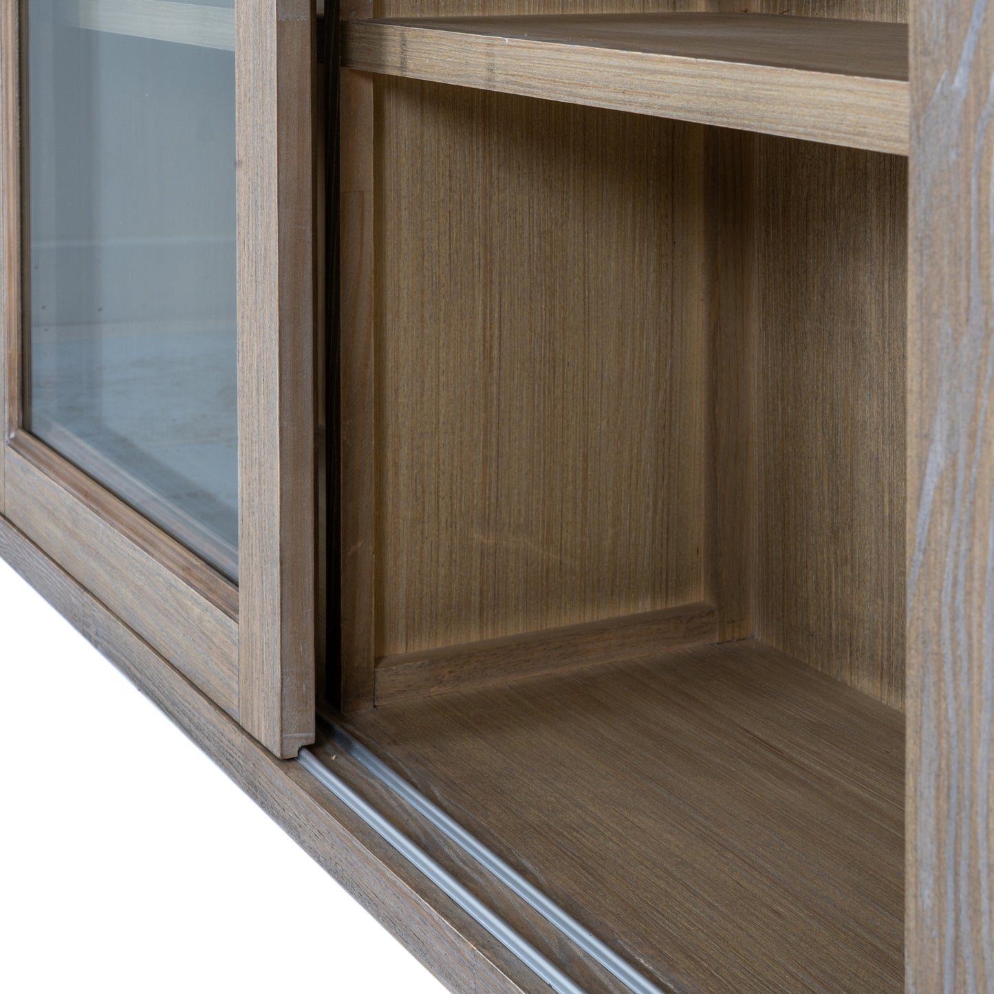 Delphine Collection Sliding Glass Dresser Top