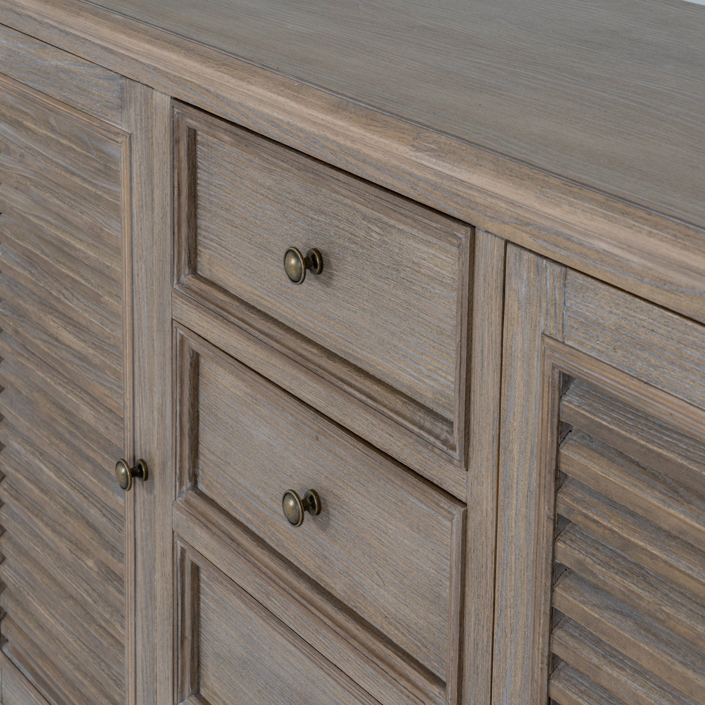 Delphine Collection 2 Door 4 Drawer Large Dresser Base