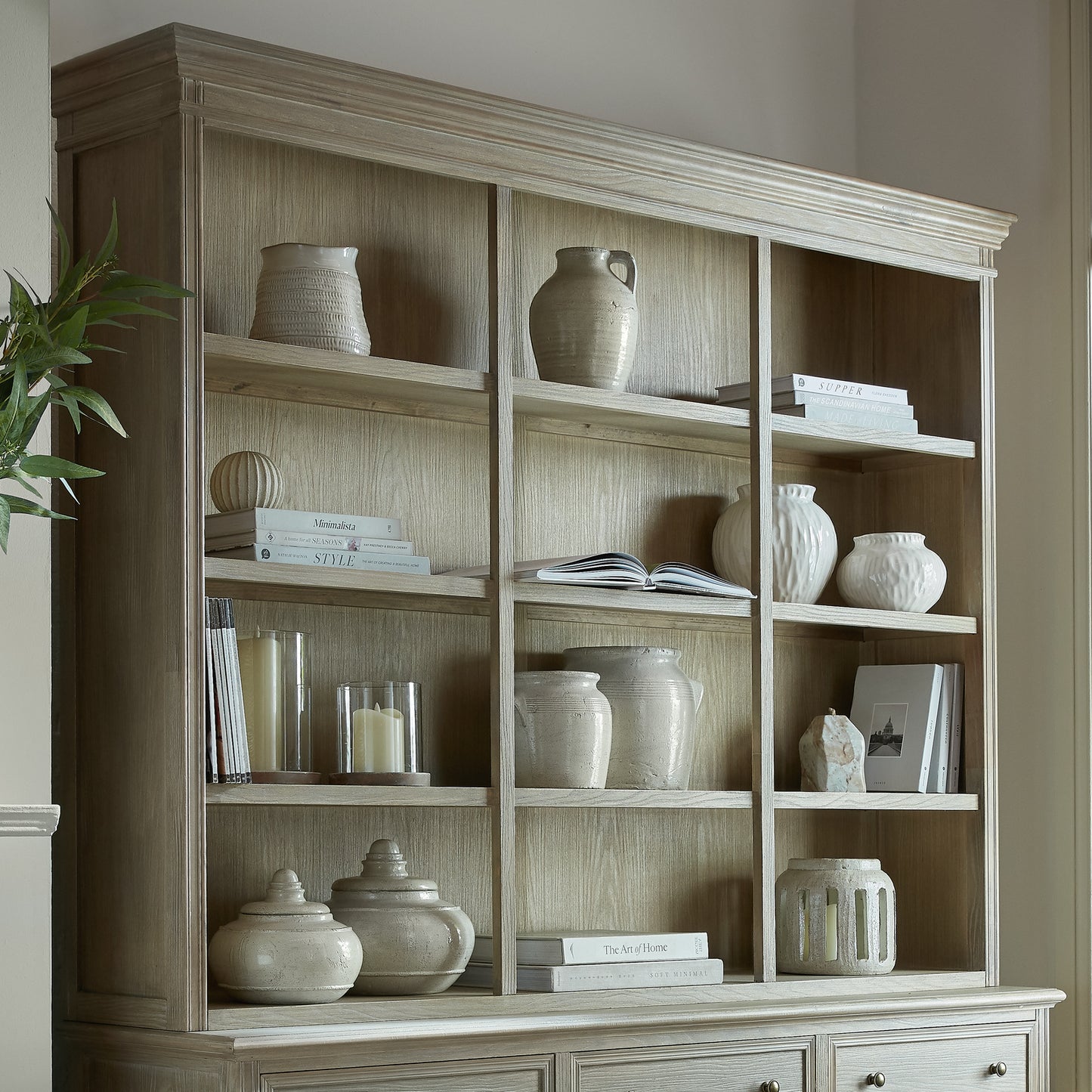 Delphine Collection 3 Shelf Large Dresser Top