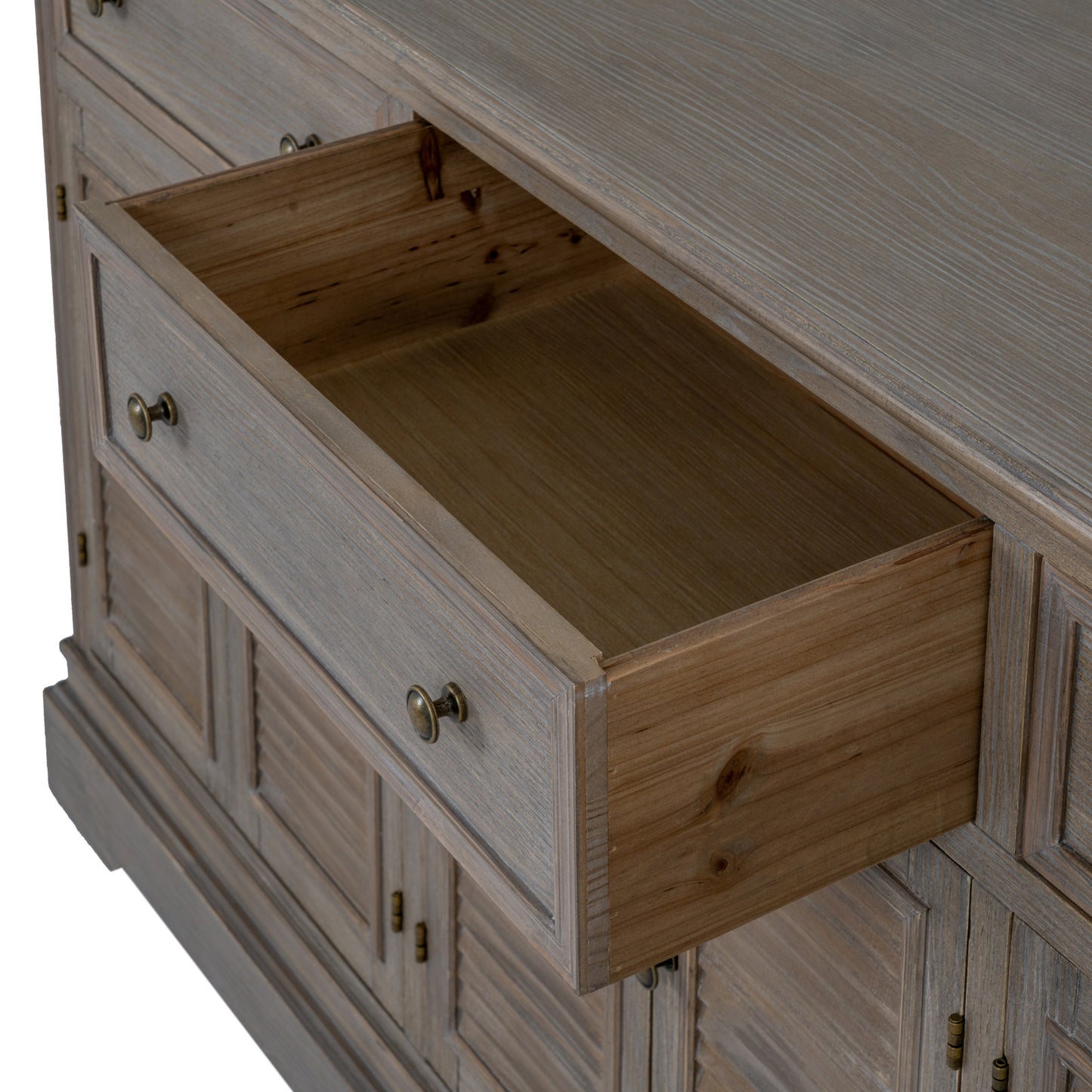 Delphine Collection 6 Door 3 Drawer Large Dresser Base