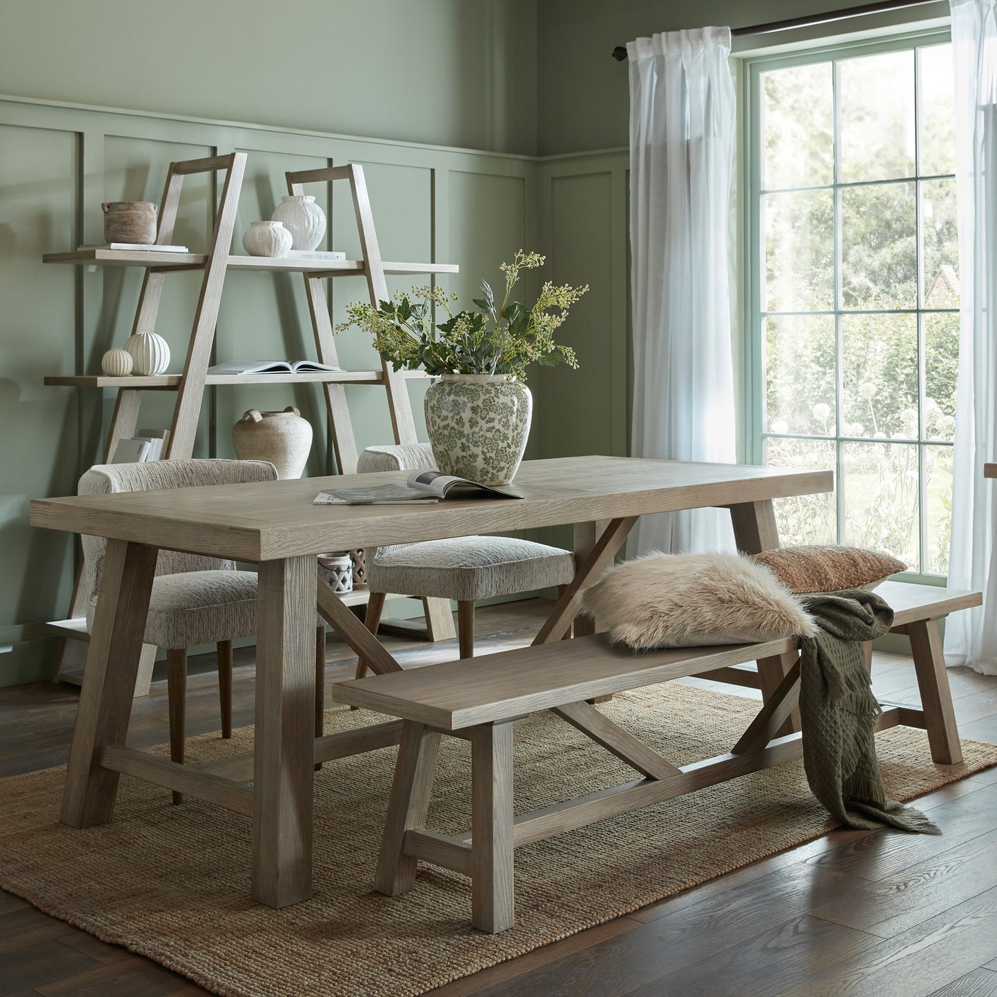 Haldon Collection Large Dining Bench