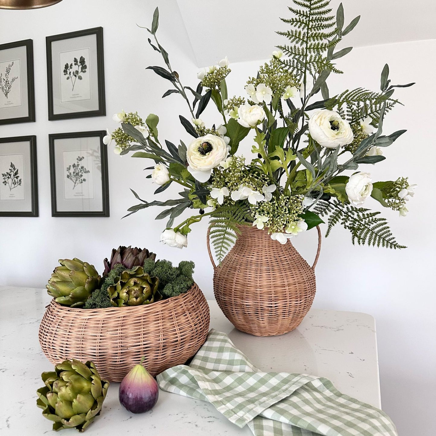 Faux Artichoke | Set of Three