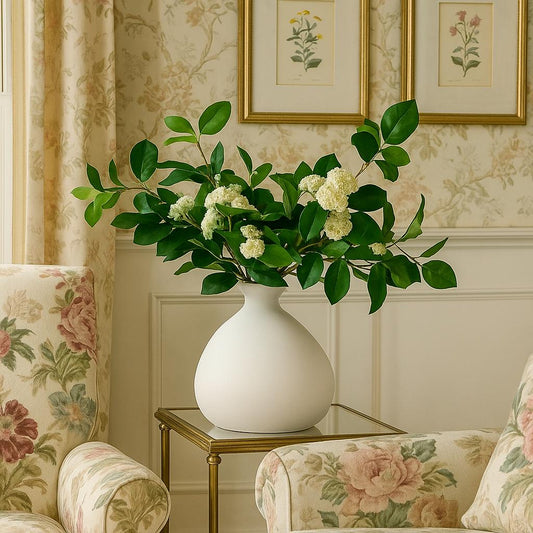 Artificial Green Queen Anne’s Lace Spray