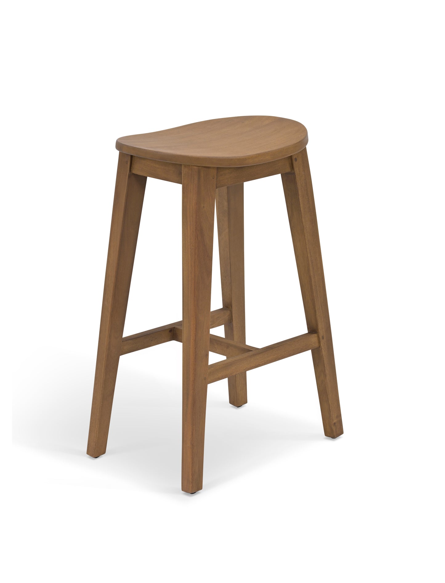 Natural Wood Bar Stool