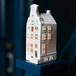 Set of 3 Ceramic Amsterdam Houses Pre-Order Mid October