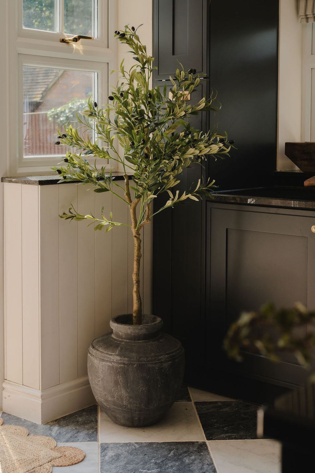 Medium Faux Olive Tree