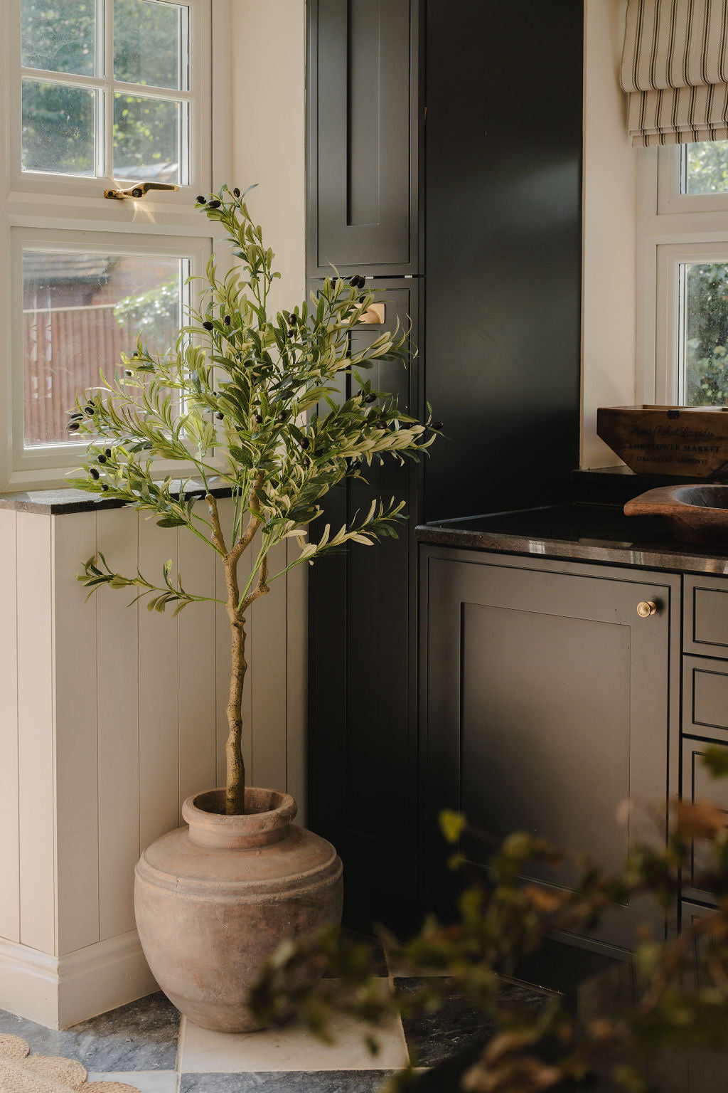 Medium Faux Olive Tree