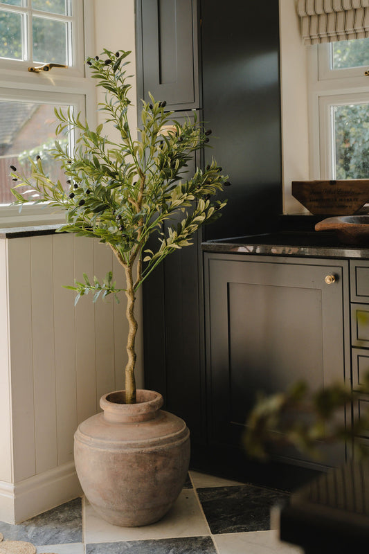 Medium Faux Olive Tree