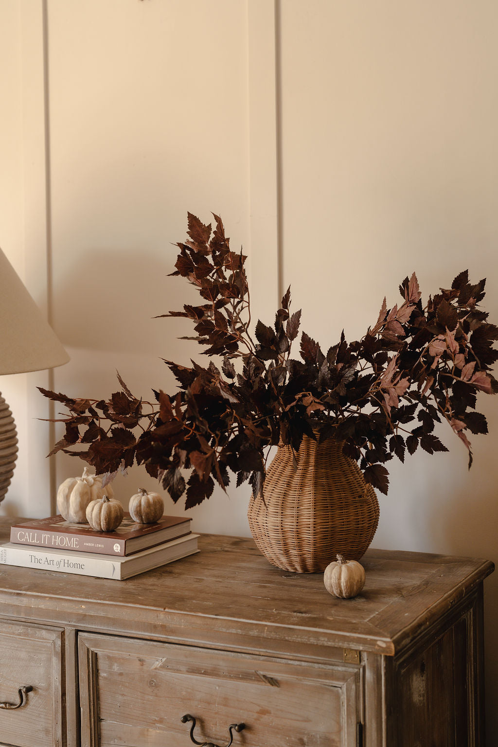 Luxury Burgundy Cimcifuga Autumn Branch