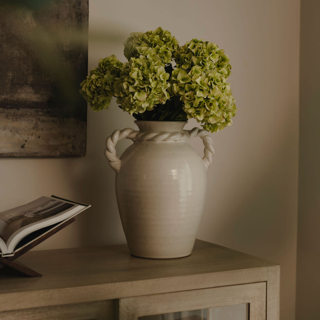 Real Touch Pistachio Hydrangea