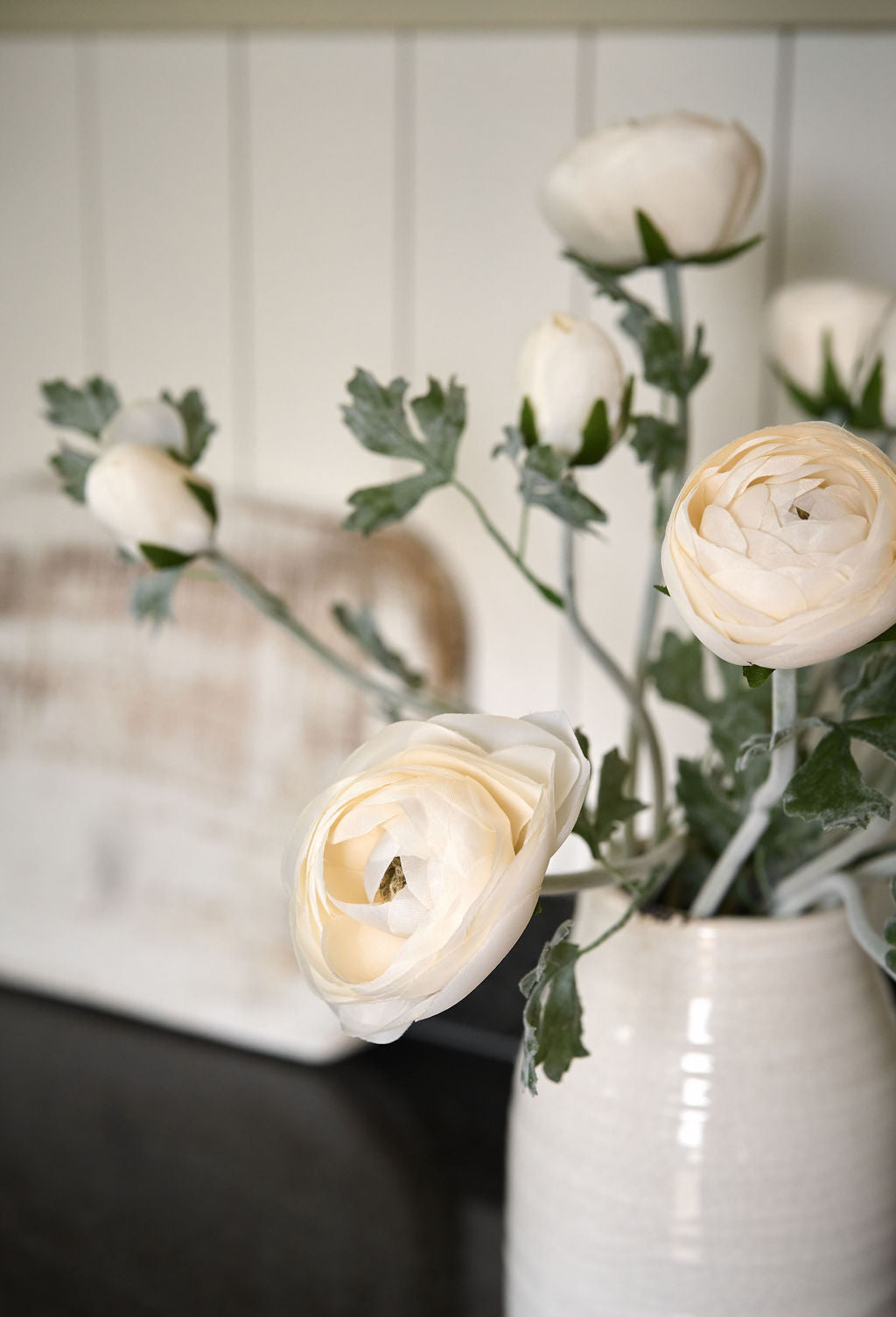 Soft White Ranunculus