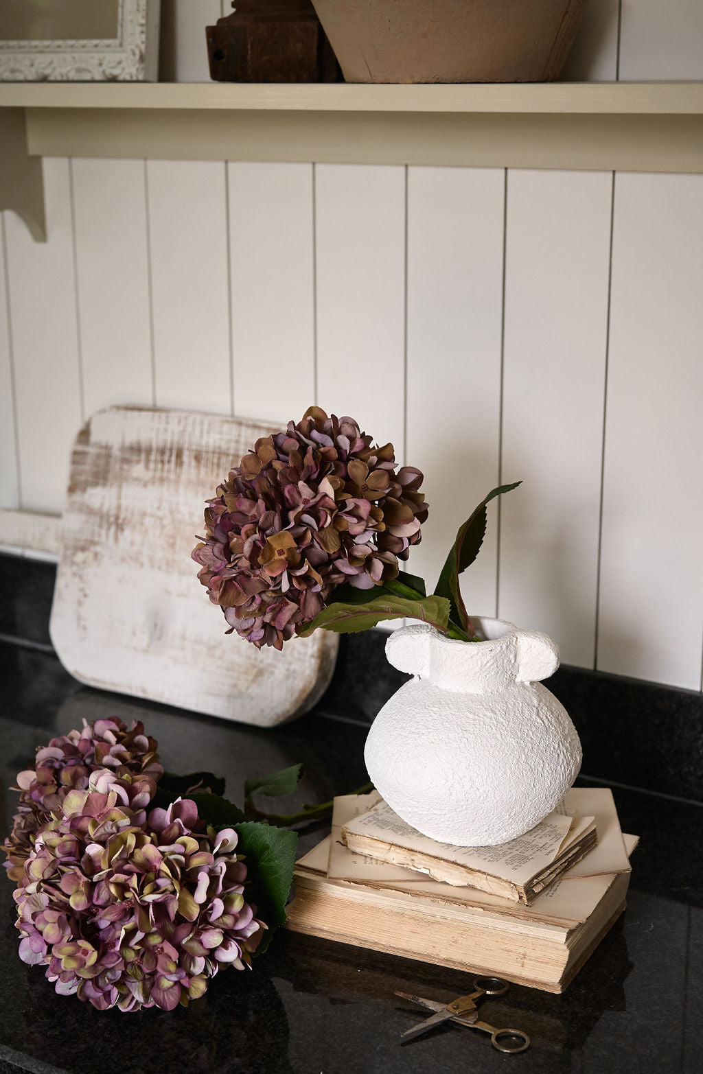 Autumn Burgundy Hydrangea