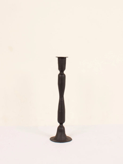 Black Wrought Iron Candlesticks