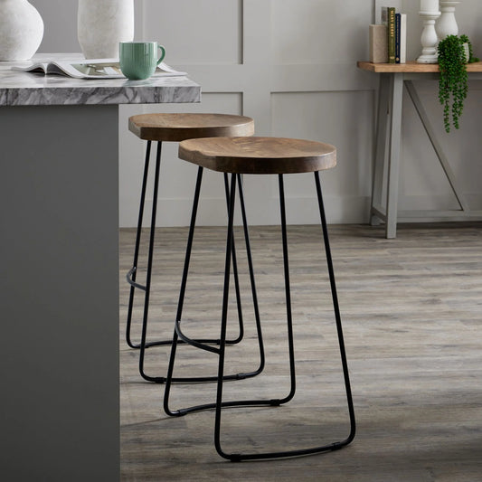 Wooden Kitchen Bar Stool